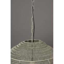 Meezan 1-lichts Hanglamp Grijs 50cm