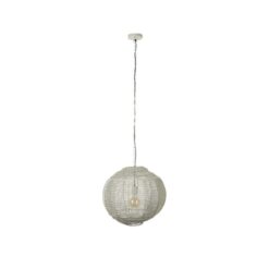 Meezan 1-lichts Hanglamp Grijs 50cm