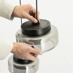 Pivot 5-lichts getrapte Hanglamp