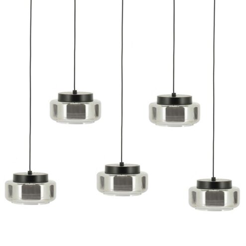 Pivot 5-lichts getrapte Hanglamp