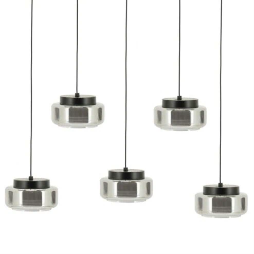 Pivot 5-lichts getrapte Hanglamp