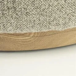 Poef Avah large taupe 80cm