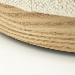 Poef Avah small beige 41cm