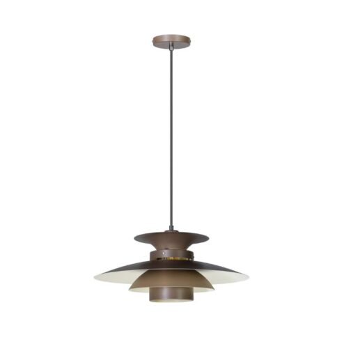 Potenza 1-lichts Hanglamp Taupe 50cm