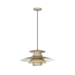 Potenza 1-lichts Hanglamp Zand 50cm