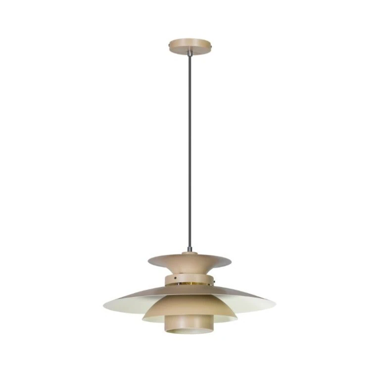 Potenza 1-lichts Hanglamp Zand 50cm