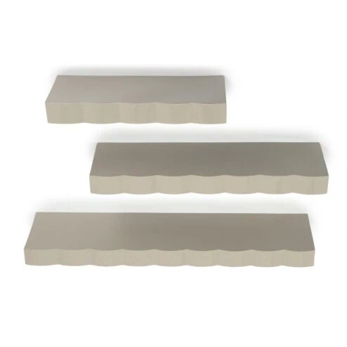 Prinz Wandplanken set van 3 taupe