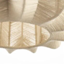 Reb 1-lichts Hanglamp katoen