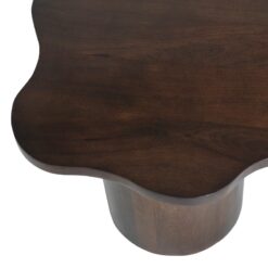 Rosetta Bijzettafel Organisch Walnoot 65cm