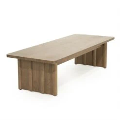 Salontafel Jake bruin eikenhout 120cm