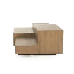 Salontafel Quinten rechthoekig bruin 140cm