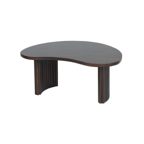 Sofia Salontafel organisch Walnoot 85cm