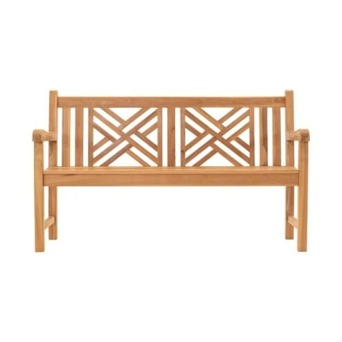 Tuinbank teak Cross 150cm