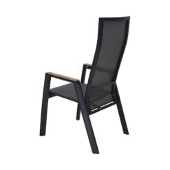 Tuinstoel Amir Teak Noir