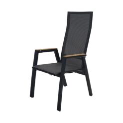 Tuinstoel Amir Teak Noir
