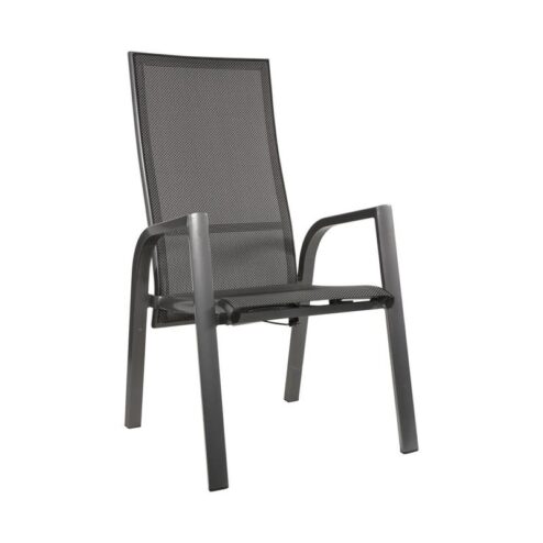 Tuinstoel Mojito Noir verstelbaar