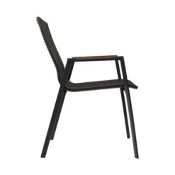 Tuinstoel Tarragona Teak Noir