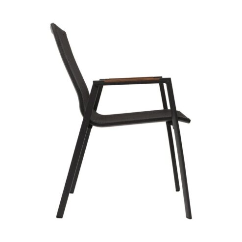 Tuinstoel Tarragona Teak Noir