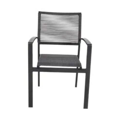 Tuinstoel Vitolini Rope grijs