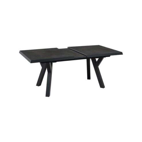 Uittrektafel Murcia Noir Exclusive 163-203cm