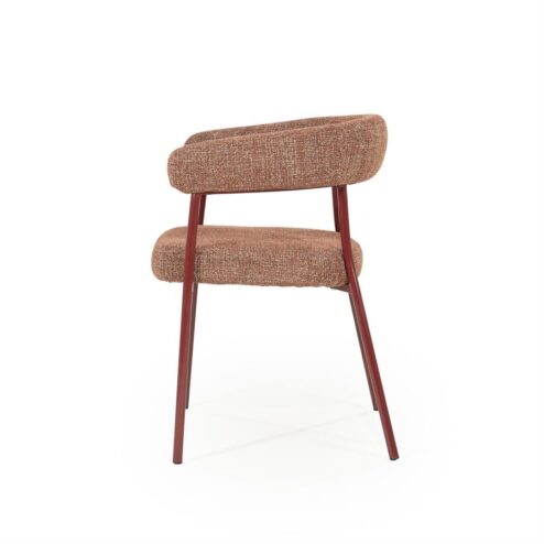 Yovi Eetkamerstoel rood