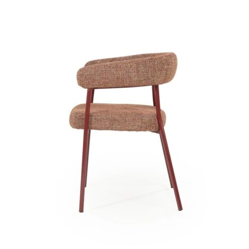 Yovi Eetkamerstoel rood