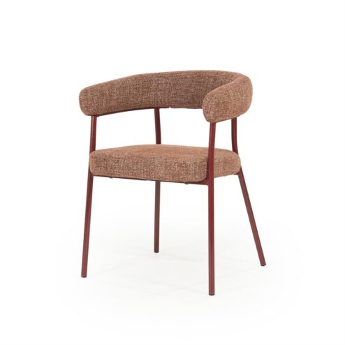 Yovi Eetkamerstoel rood