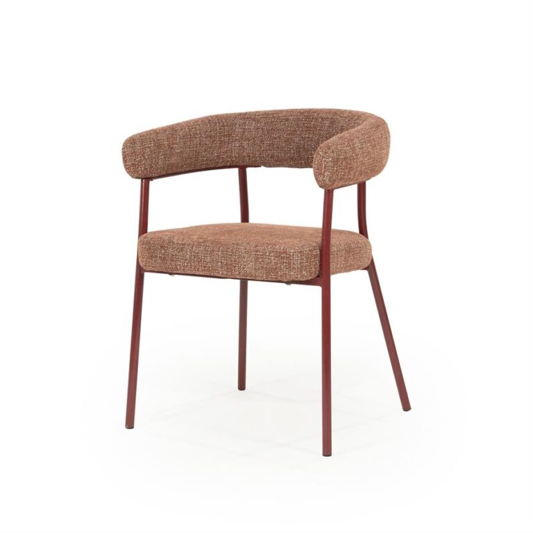 Yovi Eetkamerstoel rood