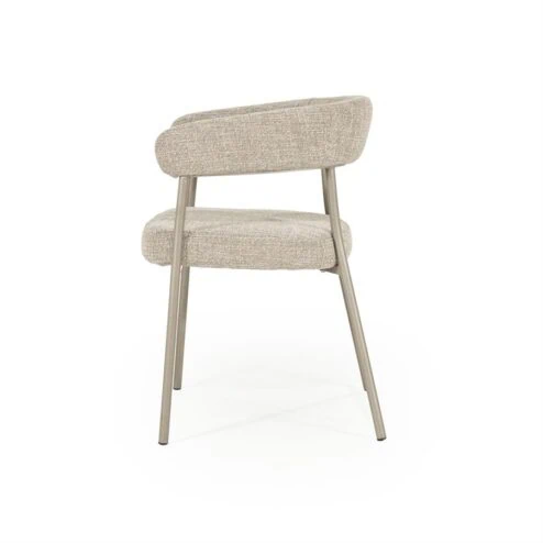 Yovi Eetkamerstoel taupe