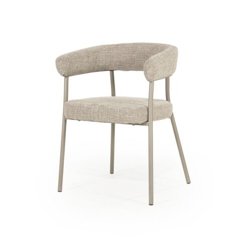 Yovi Eetkamerstoel taupe