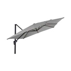 Zweefparasol Libra grijs 250x250cm