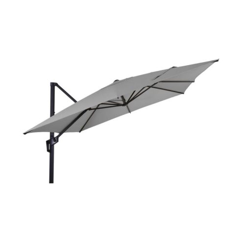 Zweefparasol Libra grijs 250x250cm