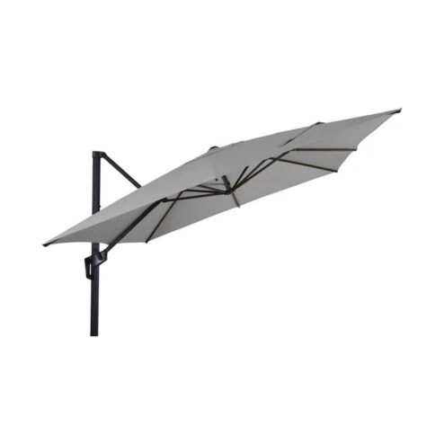 Zweefparasol Libra grijs 250x250cm