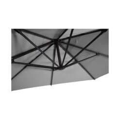 Zweefparasol Libra grijs 250x250cm