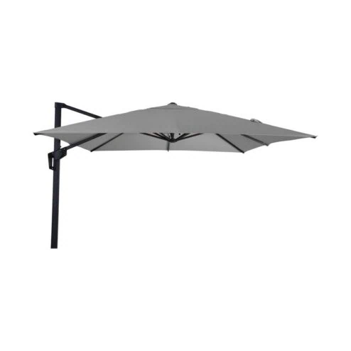 Zweefparasol Libra grijs 250x250cm