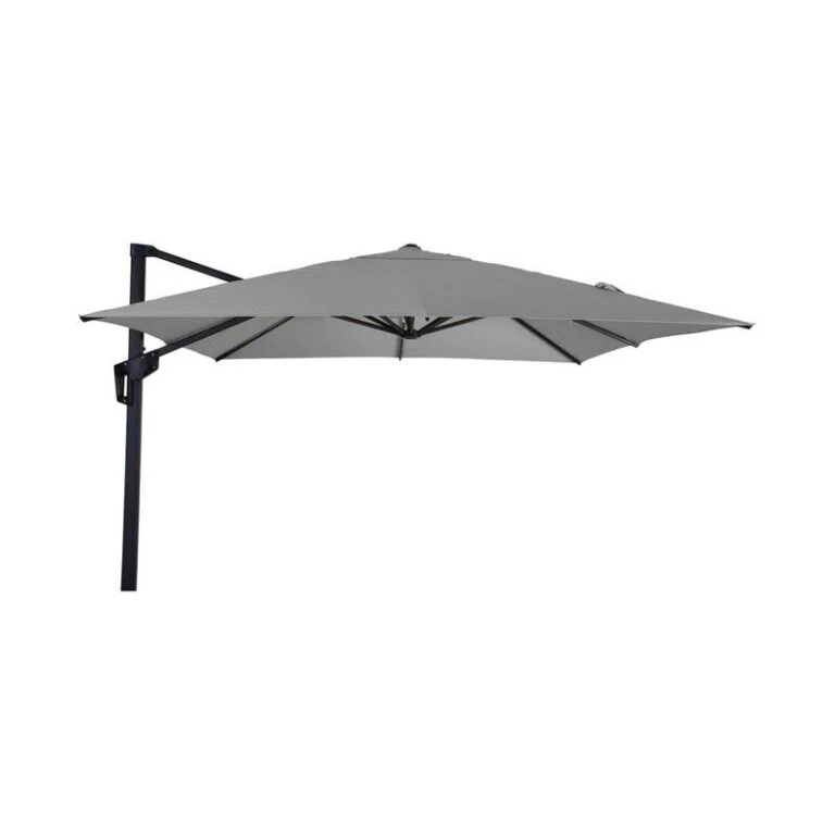 Zweefparasol Libra grijs 250x250cm