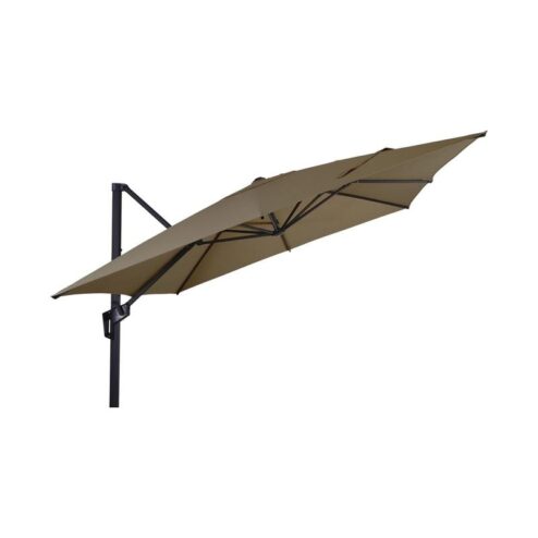 Zweefparasol Libra taupe 250x250cm