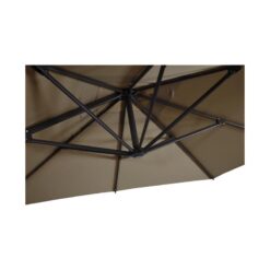Zweefparasol Libra taupe 250x250cm
