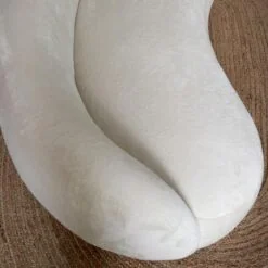 Bank Bean - Gebroken wit stof