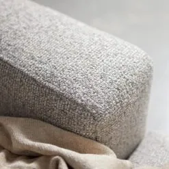 Bank Como met Ottomane links – Grijs stof