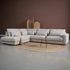 Bank Como met Ottomane links – Grijs stof