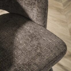 Cozy Barstoel Stof bruin