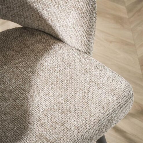 Cozy Barstoel Stof zandkleur