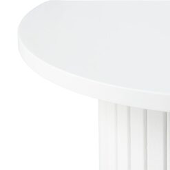 Nita Bijzettafel Wit eikenhout 50cm