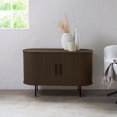 Nita Dressoir Donkerbruin eikenhout 120cm