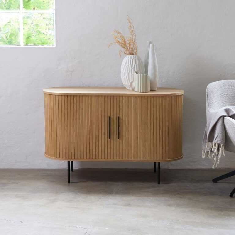 Nita Dressoir Naturel eikenhout 120cm