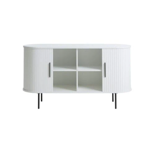 Nita Dressoir Wit eikenhout 140cm