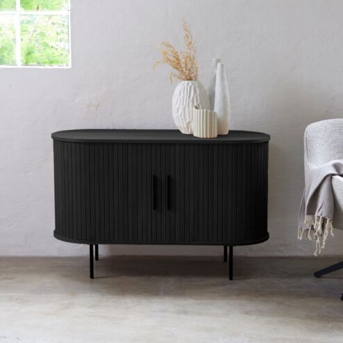 Nita Dressoir Zwart eikenhout 120cm