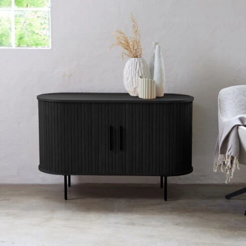 Nita Dressoir Zwart eikenhout 120cm