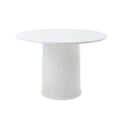 Nita Eettafel Wit eikenhout 120cm